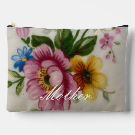 Porselein Geïnspireerd Bloemen Print Cut Naaizak Etui