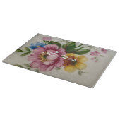 Porselein Geïnspireerd Bloemen Snijplank (Hoek)