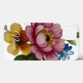 Porselein Geïnspireerde Bloem Case-Mate iPhone Case (Achterkant (horizontaal))