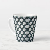 Porselein Witte Roos Latte Mok (Linkerhoek)