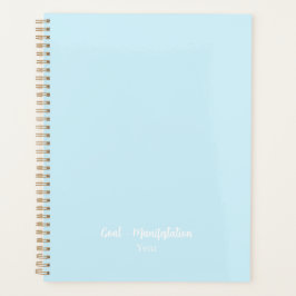 Porseleinblauw Planner