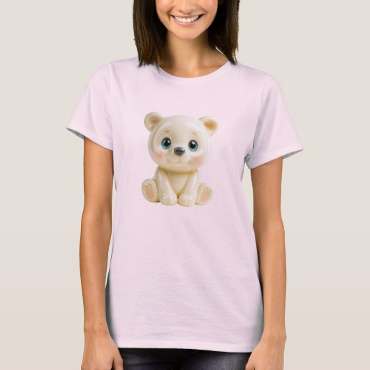 Porseleinen Beer T-shirt (Voorkant)