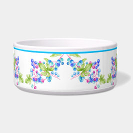 Porseleinen bessen op een Salade Bowl (2) Voerbakje