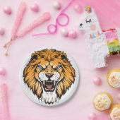 Porseleinen borden papieren bordje (Feest)