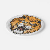 Porseleinen borden papieren bordje (Gekanteld)