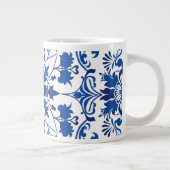 Porseleinen China Portugese Azulejo Bruidsmeisje G Grote Koffiekop (Rechts)