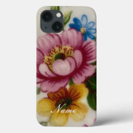 Porseleinen geïnspireerde bloem Case-Mate iPhone case