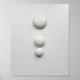 Porseleinen hemisferen 1 poster