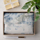 Porseleinen Konijn Twee Tissue Papier (Geschenk)