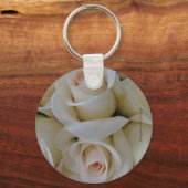 Porseleinen Rozen - Sleutelhanger (Voorkant)