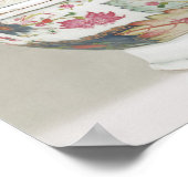 Porseleingerecht, 18e eeuw poster (Hoek)