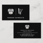 porseleinkast | Grooming Visitekaartje (Voorkant / Achterkant)