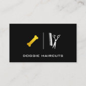 porseleinkast | Salon Scissors | Doggie Bone Visitekaartje (Voorkant)