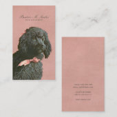 porseleinkool visitekaartje (Voorkant / Achterkant)