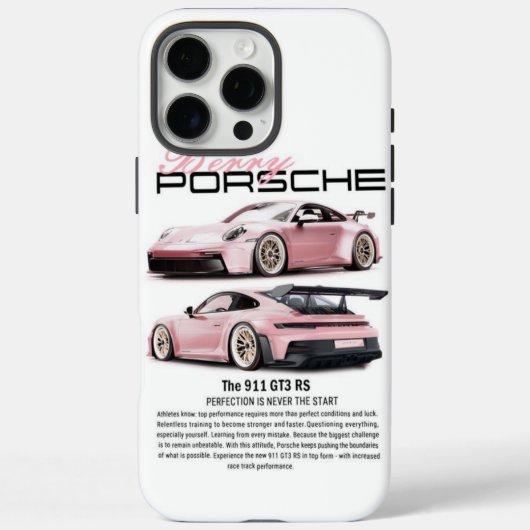 Porshe racing case (Achterkant)