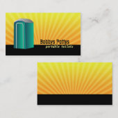 Port a Potty Visitekaartjes (Voorkant / Achterkant)