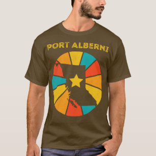 Port Alberni British Columbia, Canadese Vintage Di T-shirt