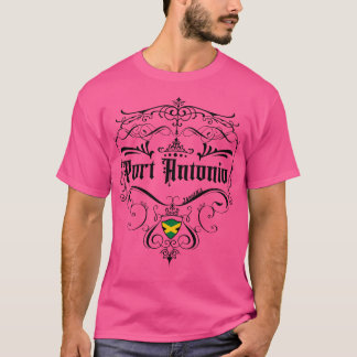 Port Antonio  ontwerp T-shirt