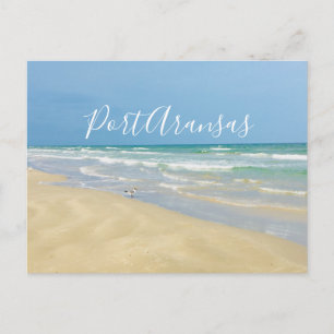 Port Aransas Beach Briefkaart