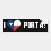 PORT ARANSAS BUMPERSTICKER (Voorkant)