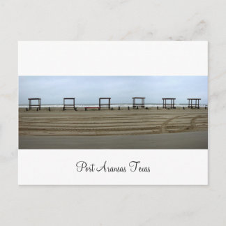 Port Aransas (Panoramisch) #13 Briefkaart