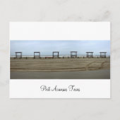 Port Aransas (Panoramisch) #13 Briefkaart (Voorkant)
