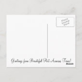 Port Aransas (Panoramisch) #2 Briefkaart (Achterkant)