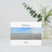 Port Aransas (Panoramisch) #3 Briefkaart (Staand voorkant)