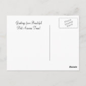 Port Aransas (Panoramisch) #3 Briefkaart (Achterkant)