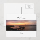 Port Aransas (Panoramisch) #6 Briefkaart (Voorkant / Achterkant)