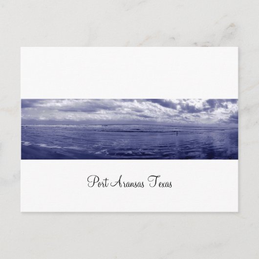 Port Aransas (Panoramisch) #7 Briefkaart (Voorkant)