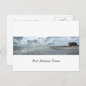 Port Aransas (Panoramisch) #9 Briefkaart (Voorkant / Achterkant)