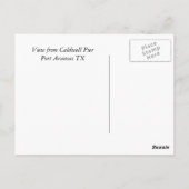 Port Aransas (Panoramisch) #9 Briefkaart (Achterkant)
