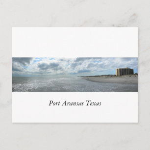 Port Aransas (Panoramisch) #9 Briefkaart