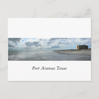 Port Aransas (Panoramisch) #9 Briefkaart