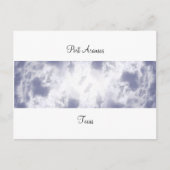 Port Aransas (panoramisch) Clouds #2 Briefkaart (Voorkant)