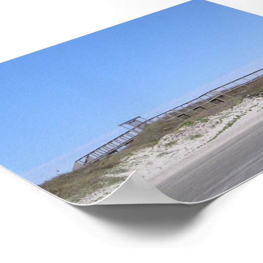 Port Aransas Texas Boardwalk Poster (Hoek)