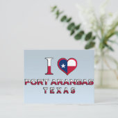 Port Aransas, Texas Briefkaart (Staand voorkant)