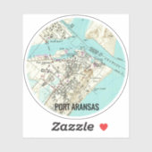 Port Aransas Texas Sticker (Vel)