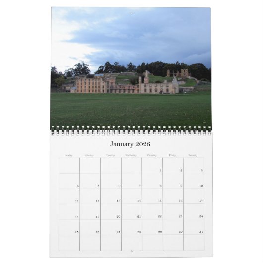Port Arthur 2026 Kalender (Jan 2026)