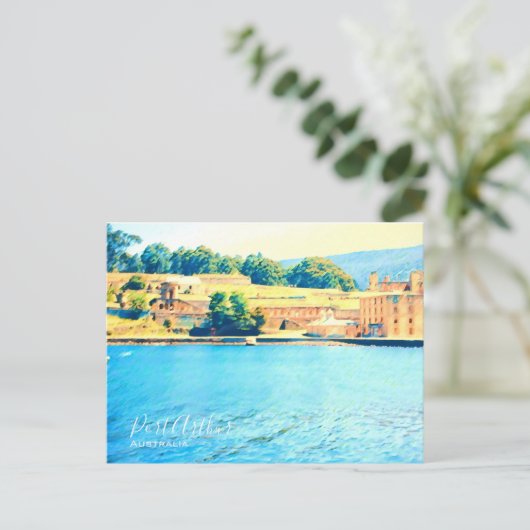 Port Arthur Tasmania Australië Briefkaart (Staand voorkant)