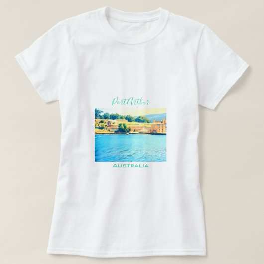 Port Arthur Tasmania Australië T-shirt (Design voorkant)