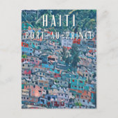 Port-au-Prince, een levendige stad in het hart van Briefkaart (Voorkant)