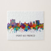 Port-Au-Prince Haiti Skyline Legpuzzel (Horizontaal)