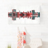 Port-Au-Prince Haiti Skyline Spandoek (Insitu)