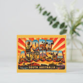 Port Augusta Zuid-Australië Outback Gateway Briefkaart (Staand voorkant)