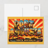 Port Augusta Zuid-Australië Outback Gateway Briefkaart (Voorkant / Achterkant)