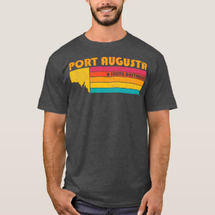 Port Augusta Zuid-Australië Vintage in nood zo T-shirt