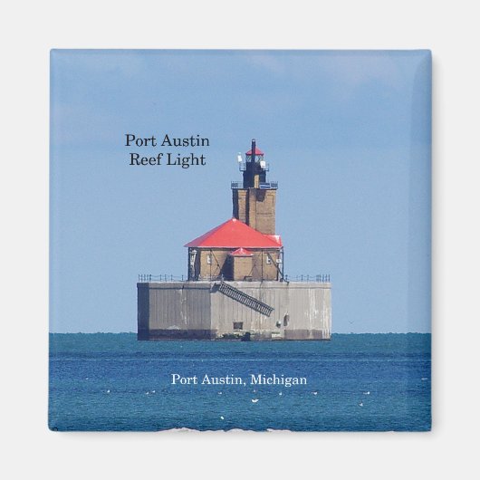 Port Austin Reef Light magnet (Voorkant)