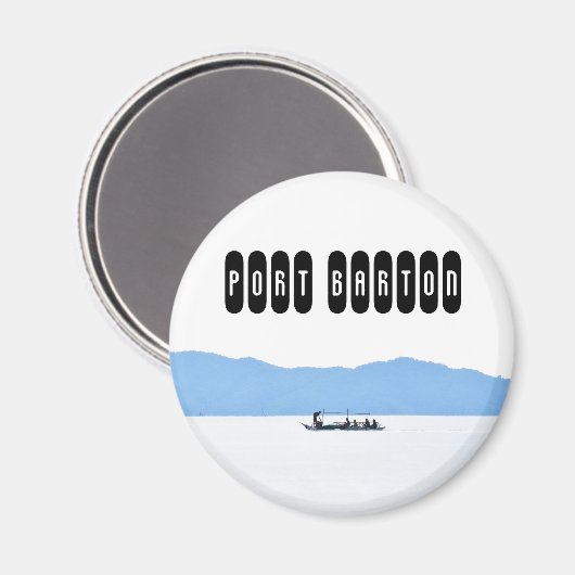 Port Barton of Palawan Magneet (Voorkant / Achterkant)